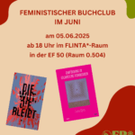 Feministischer Buchclub im Juni